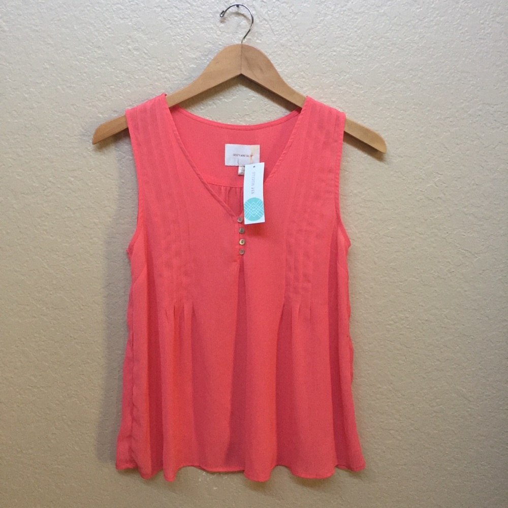 1 DAY ONLY STITCH FIX Skies are Blue ‘Anselmo’ Top - Picture 2 of 5
